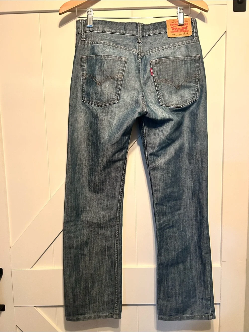Levi's Kid’s Red Tag 514 Straight Leg Jeans Size 16 Regular